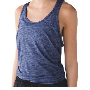Lululemon Salute the Sun Tank in Blue Size 2